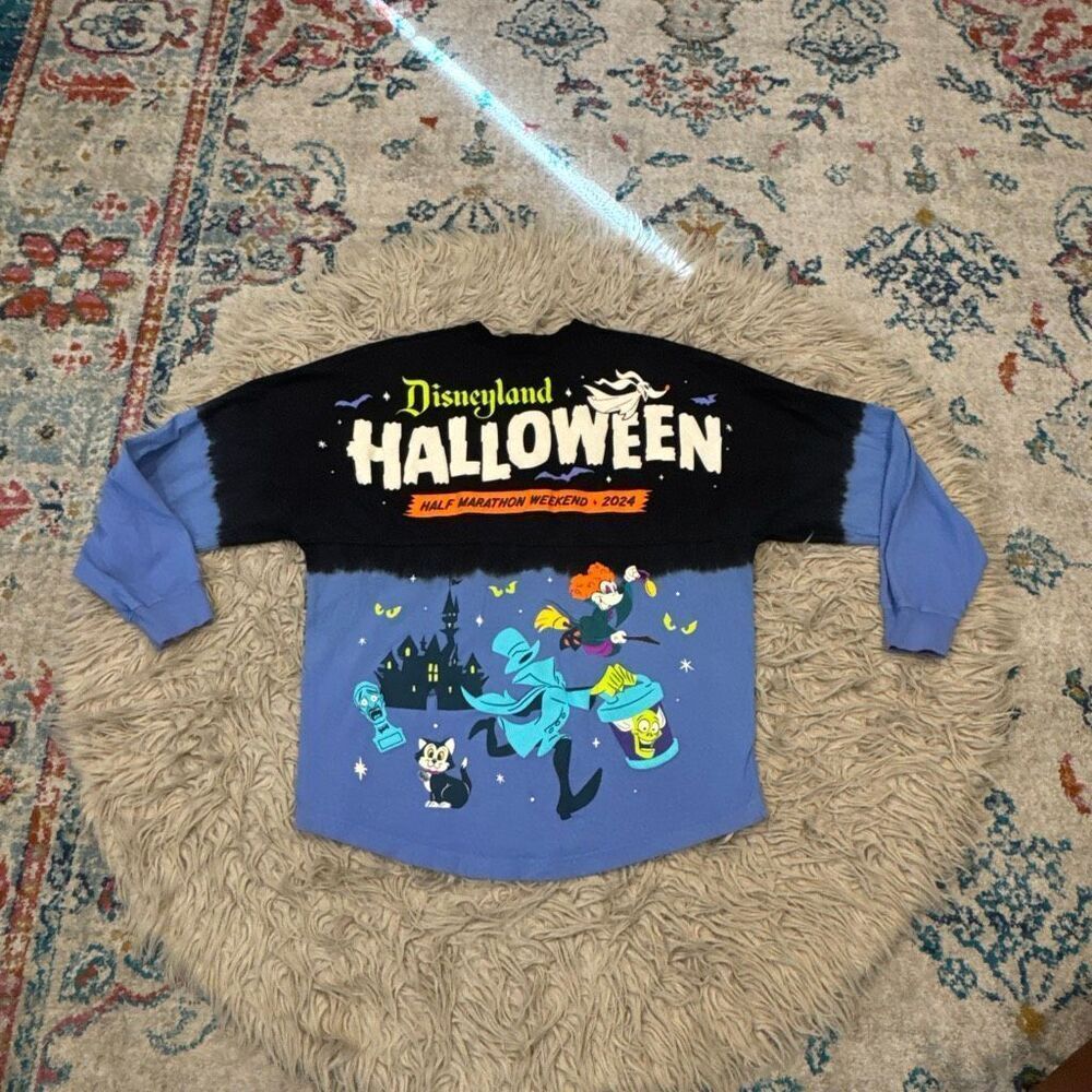 Disneyland Halloween 1/2 Marathon 2024 Spirit Jersey Size Medium